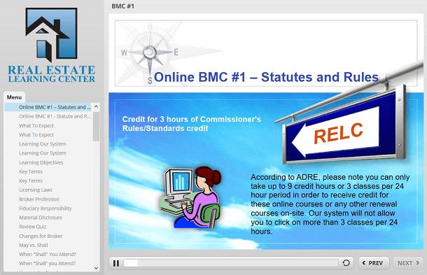 OnlineBroker Management Clinic#1 - Statutes and Rules real estate renewal class