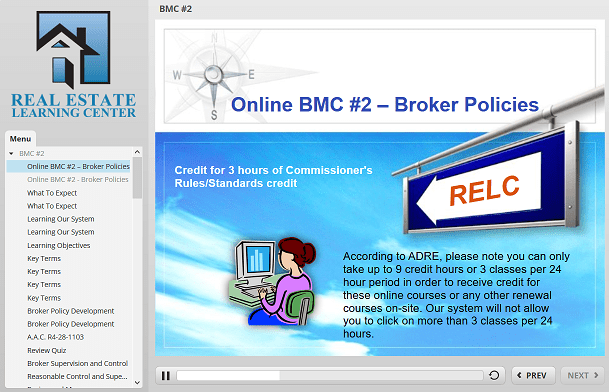 OnlineBroker Management Clinic#2 - Broker Policies real estate renewal class