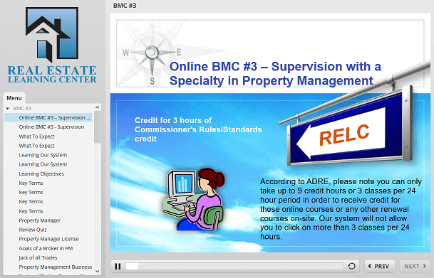 OnlineBroker Management Clinic#3 - Supervision real estate renewal class